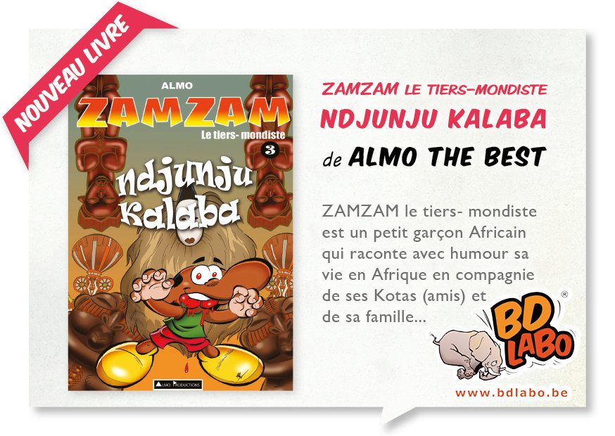 BDlabo's tweet photo. @ALMOTHEBEST sort le tome 3 de Zamzam le tiers-mondiste.
https://t.co/SN5hnzfYLW

#AlmoTheBest #ZamzamLeTiersMondiste
#bdlabo #ImprimerSaBD #PublierSaBD #bd #BandeDessinee #auteur  #ImprimerieStimanne #charleroi https://t.co/9tfdrjqMqO