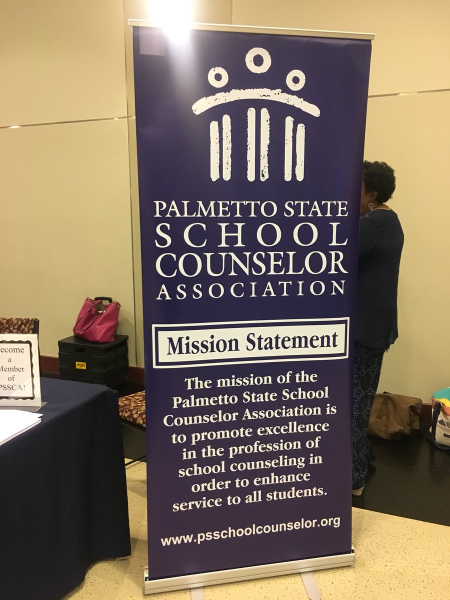PSSCA_Counselor's tweet photo. Come visit PSSCA at the #SCDOE Regional Workshop at Winthrop! https://t.co/QLPHOqNQVX