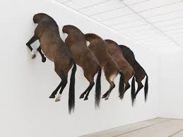 Happy Birthday to Italian artist Maurizio Cattelan, who was born on this date in 1960.  This is \"Untitled.\" 