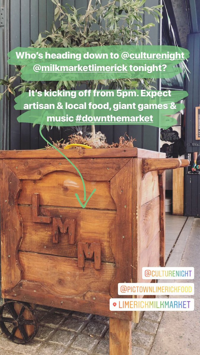 Markettiapp's tweet image. It’s lunchtime so the team have headed down to the @milk_market ahead of tonight’s @CultureNight with @PigtownLimerick 👀🍀 follow our IG story to see what’s happening #downthemarket