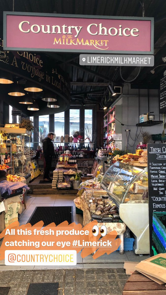 Markettiapp's tweet image. It’s lunchtime so the team have headed down to the @milk_market ahead of tonight’s @CultureNight with @PigtownLimerick 👀🍀 follow our IG story to see what’s happening #downthemarket