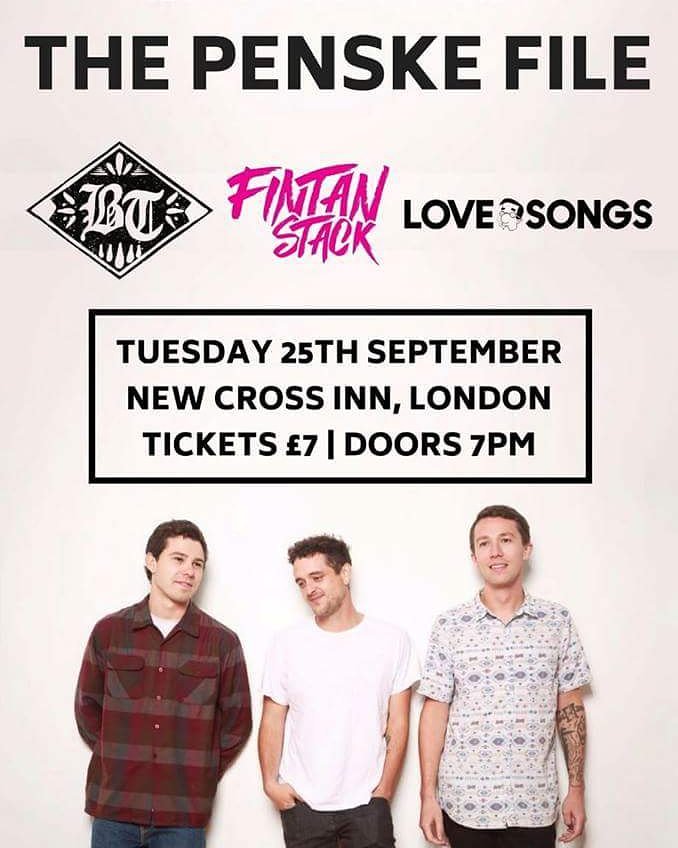 Fintanstackband's tweet image. This Tuesday! London!