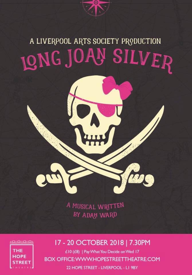 Jofeena's tweet photo. Ever thought, why don't they do pirate shows for adults? 😊 'Long Joan Silver' is a hilarious, new, naughty, comedy musical that promises to send you home singing and laughing. 🤣 What more could you want? Get your tickets via the link quick! 👍 https://t.co/dXXvcMGRtw https://t.co/59DQMPRzlY