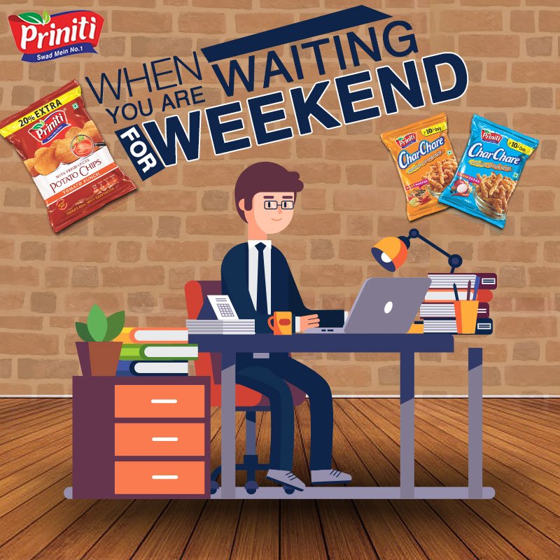 PrinitiFoods's tweet photo. When you are tired of working and desperately wait for the weekend to come.
Eat Priniti chips and get back to the work energetically
Call 91-8222942310, +91-8222942302/01
#Chips #Namkeens #Weekend #Work #Office #Chips #Namkeen #Tasty #Cruncy #Mouthwatering #Prinitifoods https://t.co/IMaA9PfSZm