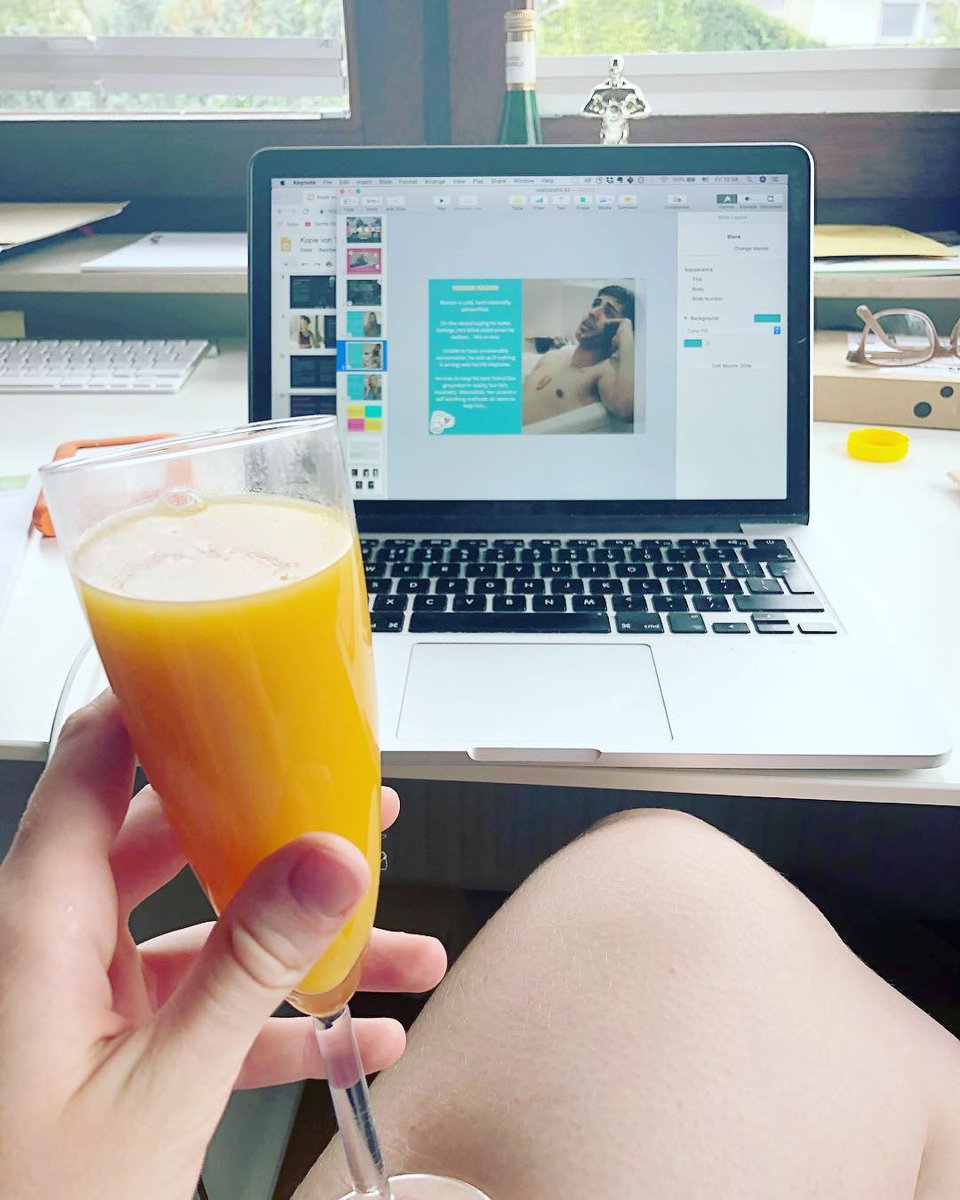 Prepping for @itvfest like...

(*it's only peach juice)