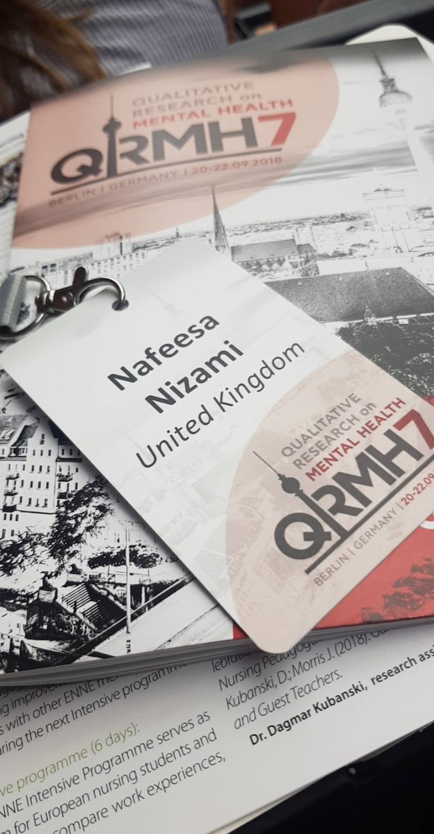 NazNizami's tweet photo. @qrmh7 It has begun!!! #QRMH7 #Berlin #ReadWritePresentRepeat #ConferenceLife #PhDLife #GeekLifeForLife https://t.co/ON0XLT87sR