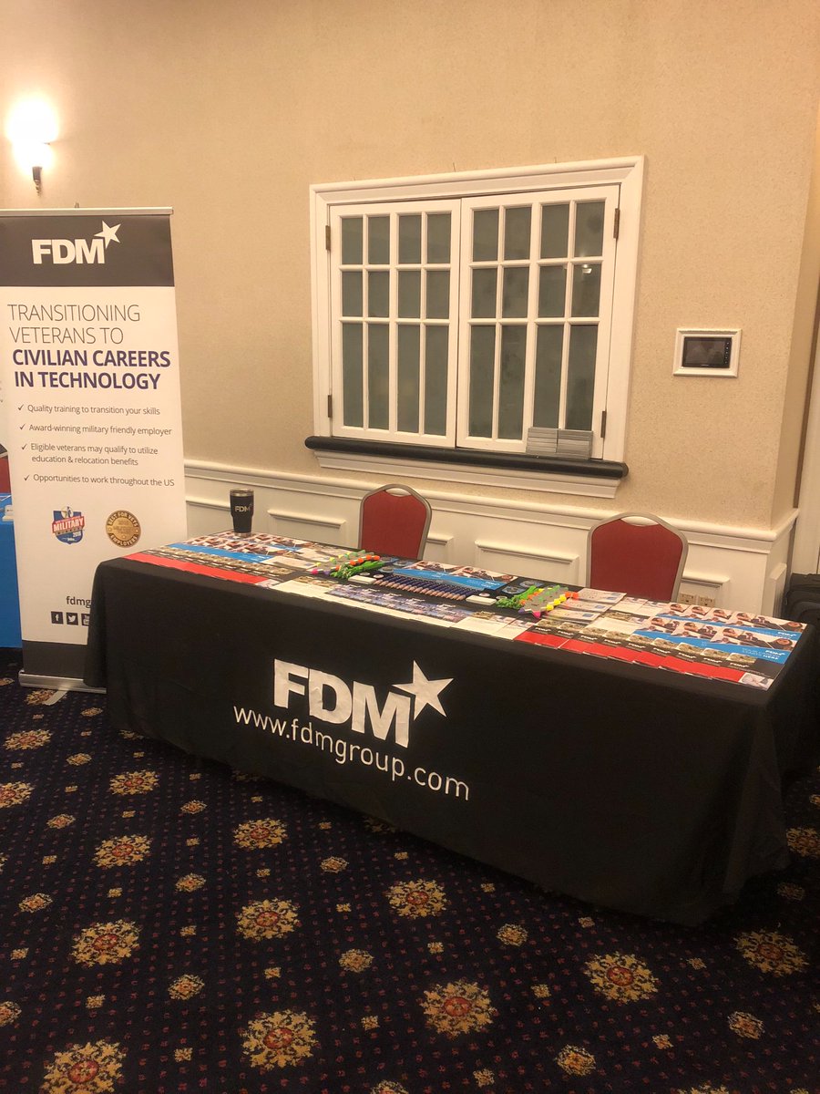 KenPLyles's tweet photo. The FDM Group Veterans Program is on location at @MCB_Quantico come stop by and get your Career in IT started today! 
#veterans #marinecorps #veteransprogram #fdmgroup #fdmvets #fdmcareers https://t.co/Br4YxqnydC