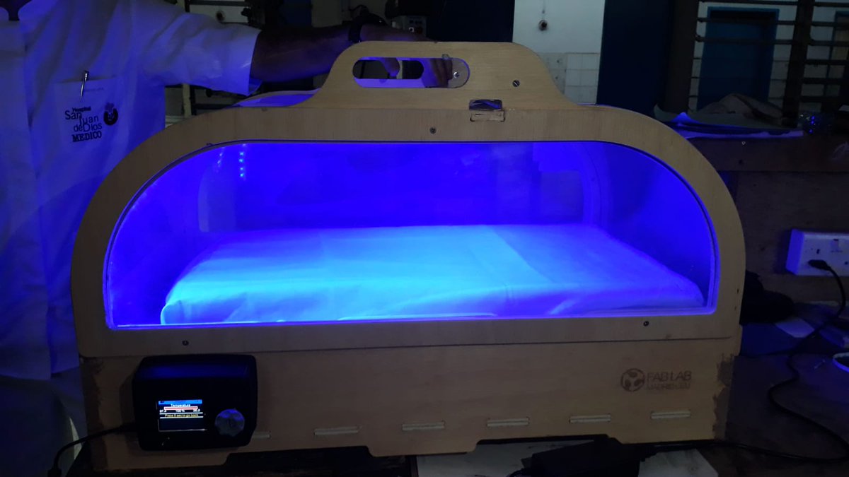 HSJD_Pamplona's tweet image. ¡Lista!, ya tenemos la incubadora para bebés prematuros.
Hermanamiento con el Hospital San Juan de Dios de Koforidua (Ghana)
@In3ator in3ator.org