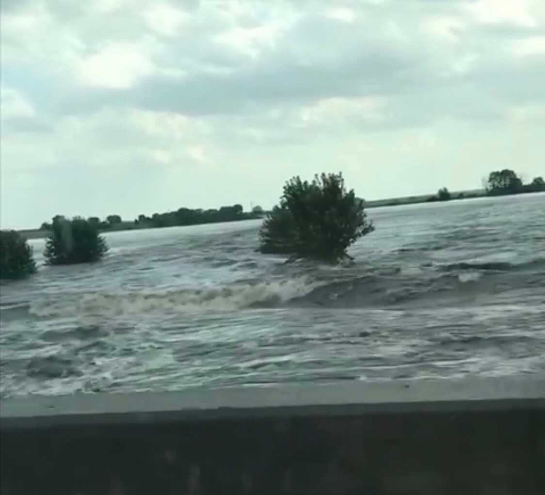 Taylor Kanost on Twitter "Looks like a lake, right? Well that is