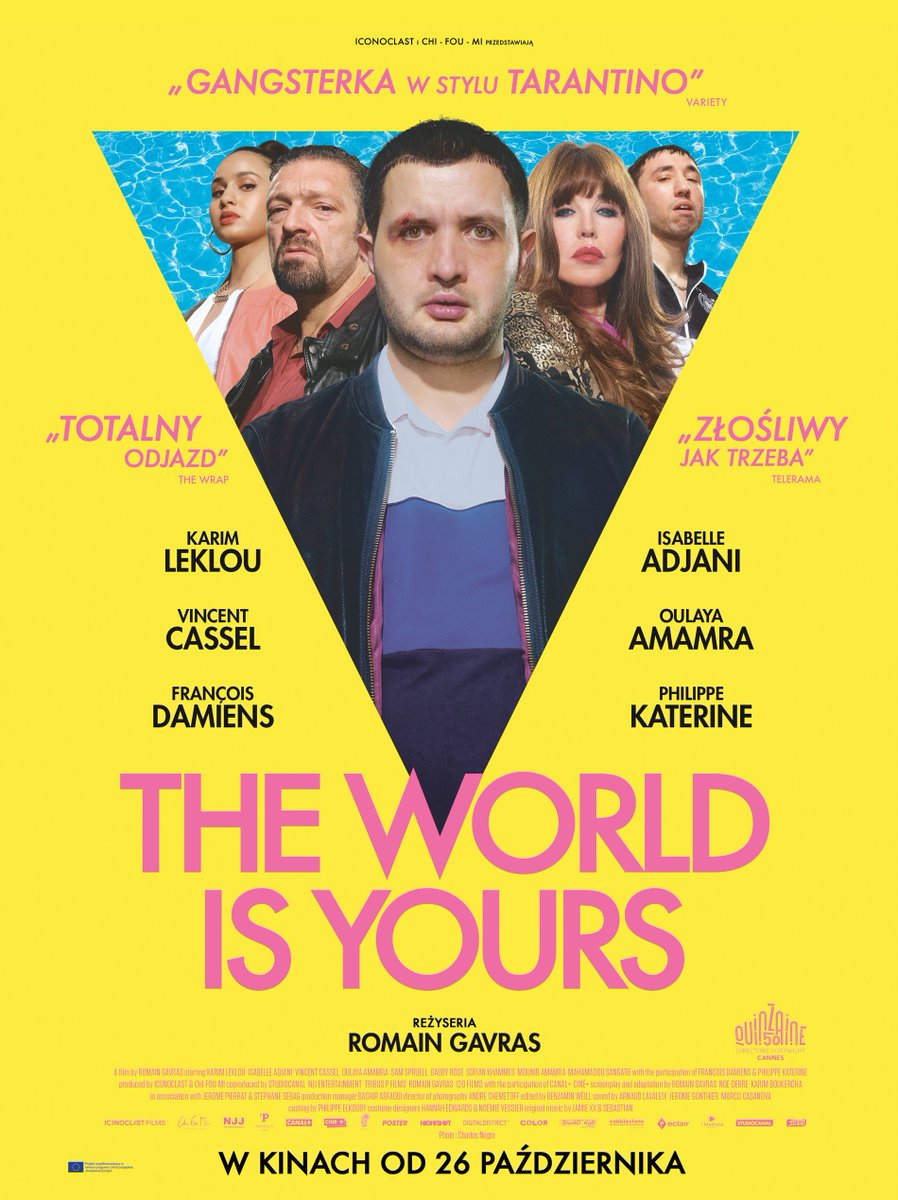 kinoars's tweet photo. 7 i 13.10 zapraszamy na przedpremierowe pokazy “The World Is Yours”. Fantastycznej komedii kryminalnej w reżyserii  Romaina Gavrasa uznanej za jedno z największych odkryć @Festival_Cannes . Więcej info i bilety -> https://t.co/5oHLGv4FKU
@BestFilmCO https://t.co/zHW4eI93ny
