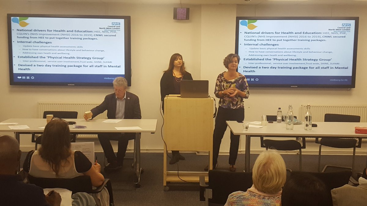 CoProNorfolk's tweet image. The MaP Project &apos;Enabling The Patient To Walk Through The One Door&apos; Achieving Parity Of Esteem Between Mental Health and Physical Health Confrence Age UK London.The Perspectives Of Diffrent Proffessionals Making Every Contact Count. Claudine Pisani,Clinical Educator #MaPproject