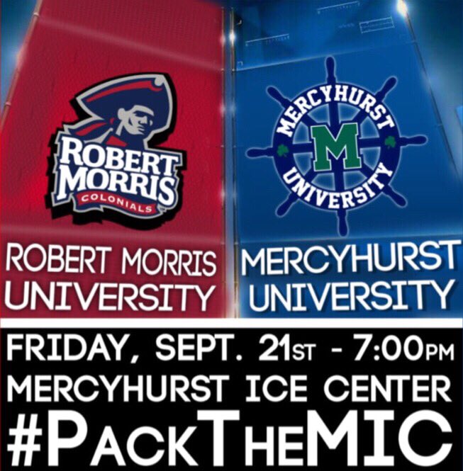 Mercyhurst_ACHA's tweet photo. For the first time this season, it’s #gameday
🏒 @RMUACHADIHockey
📍 Mercyhurst Ice Center, Erie, PA
⏰ 7 PM
#BETHERE #RISEandGrind #PacktheMIC https://t.co/vJ3598kAbh