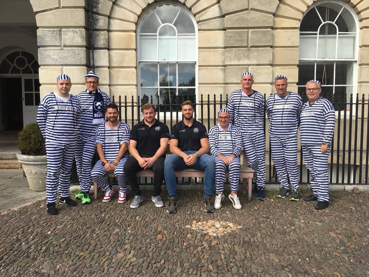 Calling all @ExeterChiefs fans please can you help donate to a worthy cause @CHSW. Some fellow chief fans need to reach their bail. @BristolBears fans can help the odd one out. uk.virginmoneygiving.com/JailandBailExe…  #CHSWBail #exeterchiefs #donate