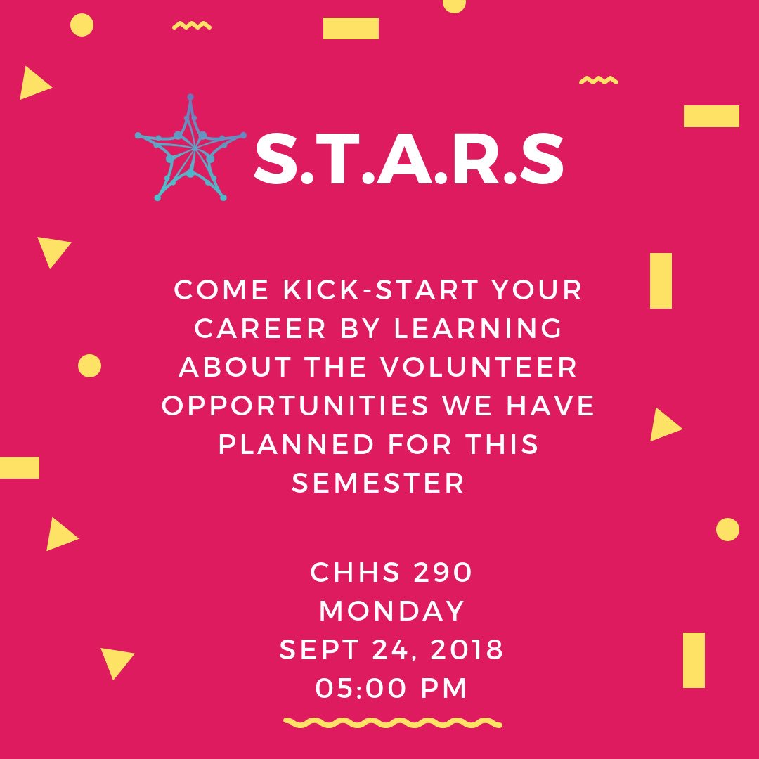 STARSUNCC's tweet photo. We’ve heard y’all loud and clear that you are passionate about outreach. Well, you ask and you shall receive ~ we’ll be sharing about what awesome volunteer opps we already have planned and how you can get involved. See you soon! #uncharlotte #uncc_cci https://t.co/Skeq9b7MRm