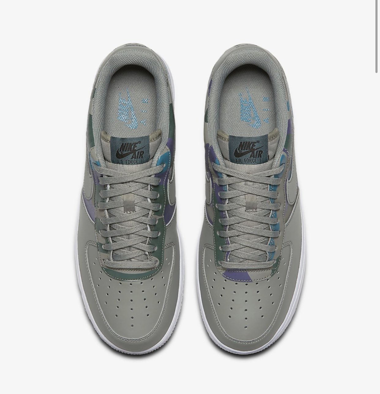light grey camo air force 1