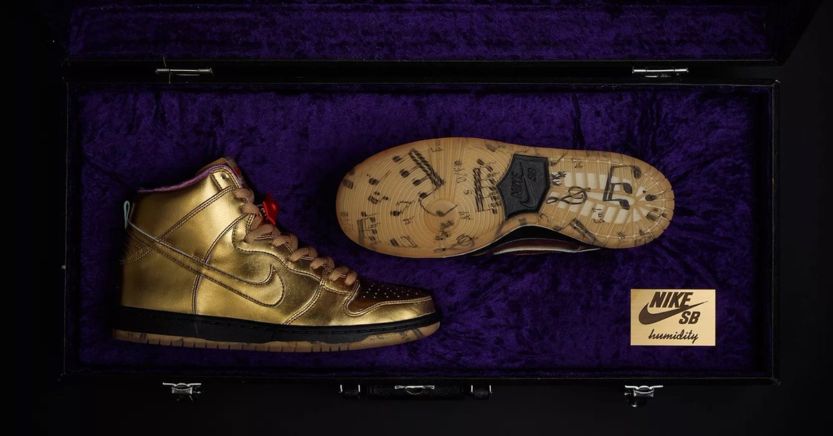 humidity x nike sb dunk high trumpet