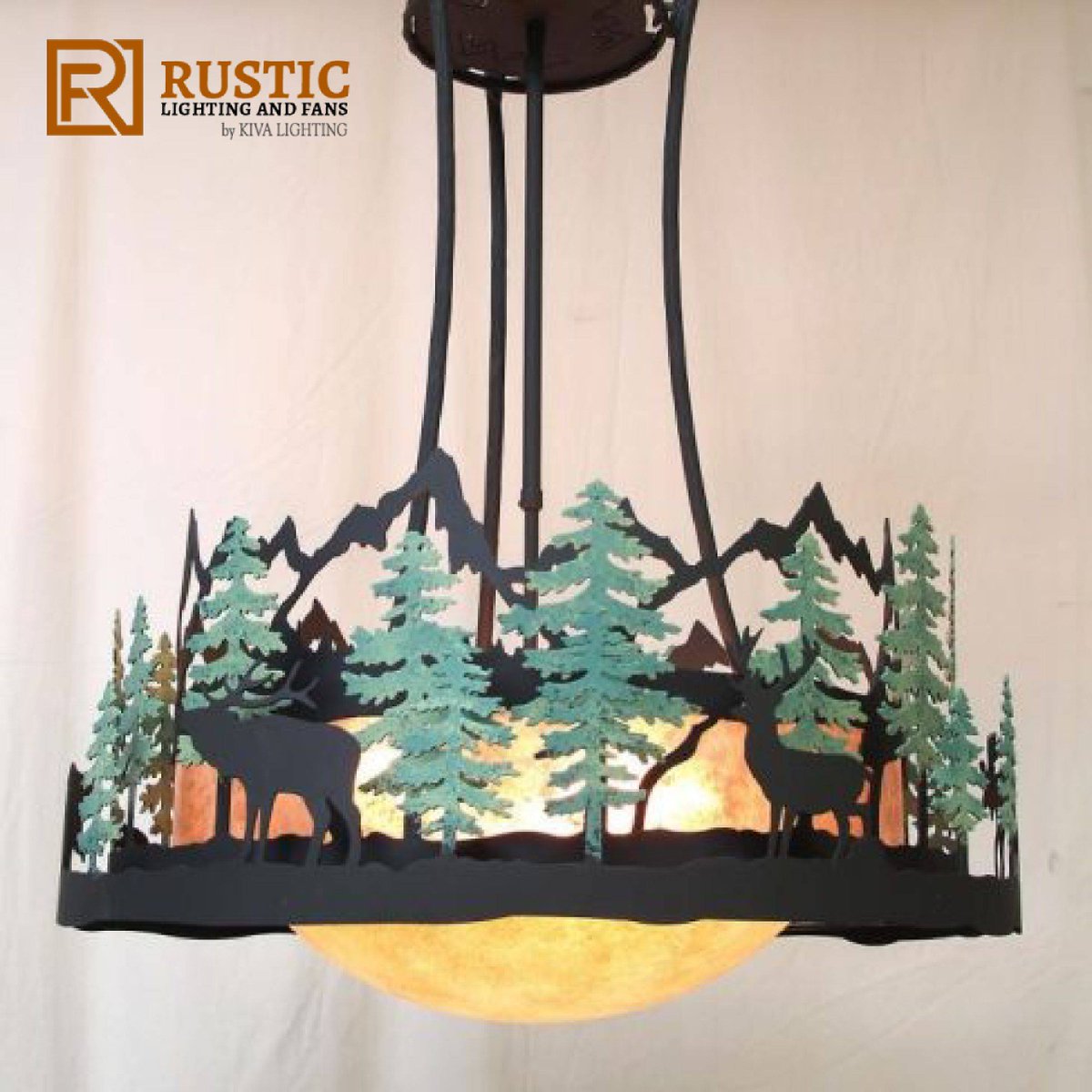 KivaLighting's tweet image. Wow your guests this holiday season with a custom Lodge and Cabin Chandelier. Featuring twig or hammered bar style arms hand rolled into a graceful arc that hooks to the decorative top canopy for a glowing assemble.
#rusticlighting #rusticdecor #holidayseaon