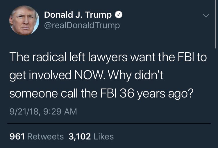 ddale8's tweet photo. This tweet is too stupid to fact-check, but the 1982 FBI did not handle assault allegations against local 17-year-olds. https://t.co/jwBIS0oLpC