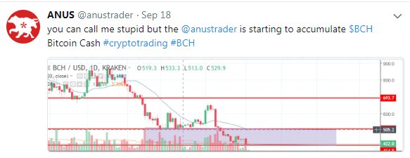 Anus On Twitter Last Tuesday I Bought Some Bch Bitcoin Cash The - 