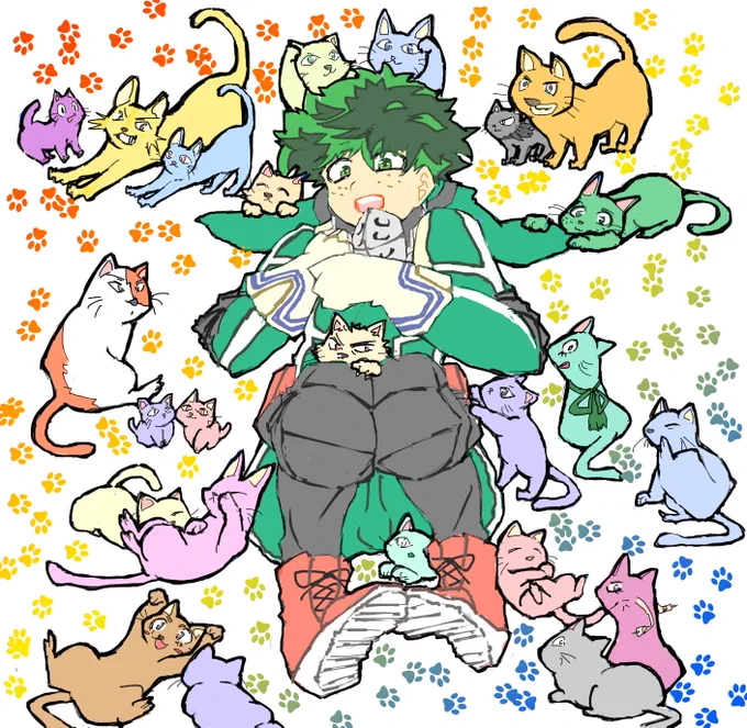 【ぼくのねこねこあかでみあ】

♯いいねの数だけ推しに何かを乗せる
24ねこありがとうございました〰ッ一生分のねこを描いた気がする…
分かり辛いけど個性持ちねこもいるよ 