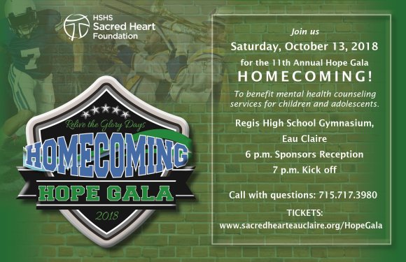 We are excited to have this year's @sacredhearthosp Hope Gala at Regis High School! Get your tickets at giving.hshs.org/hopegala. #RegisPride