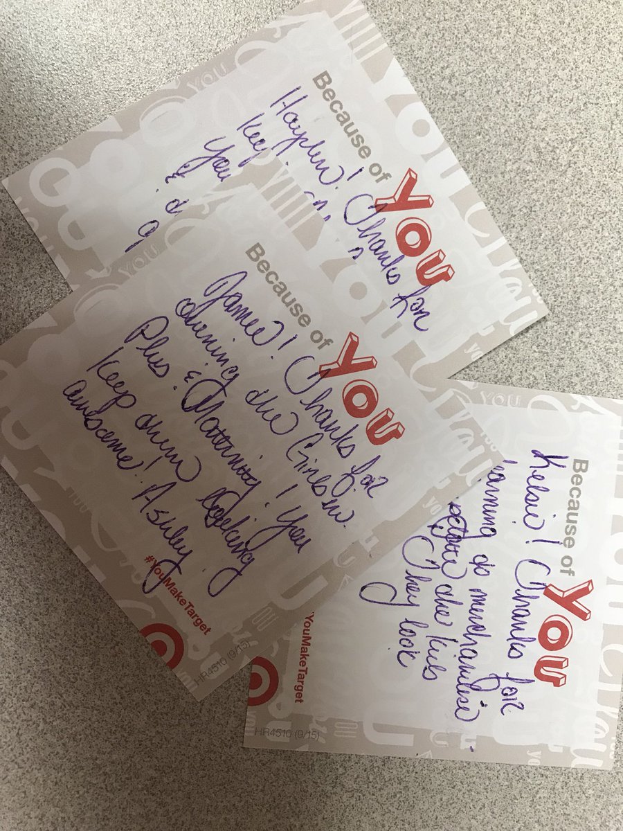 VMLAshley's tweet photo. Shout outs to my awesome team this AM ❤️🎯#WorkSomewhereYouLove #YouMakeTarget https://t.co/ZEAho5uyt9
