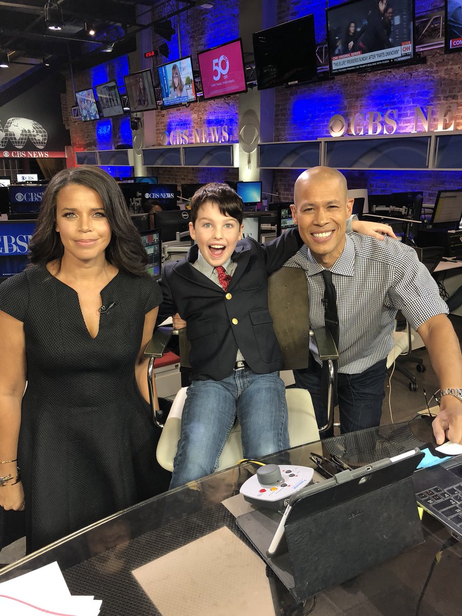 Vladimir Duthiers On Twitter Had A Blast With Youngsheldon Star Iainlovetheatre On Cbsnews Did You Know That He Has A Super Power Watch Https T Co Fgoi8jazen Https T Co Zrzdka0lgg