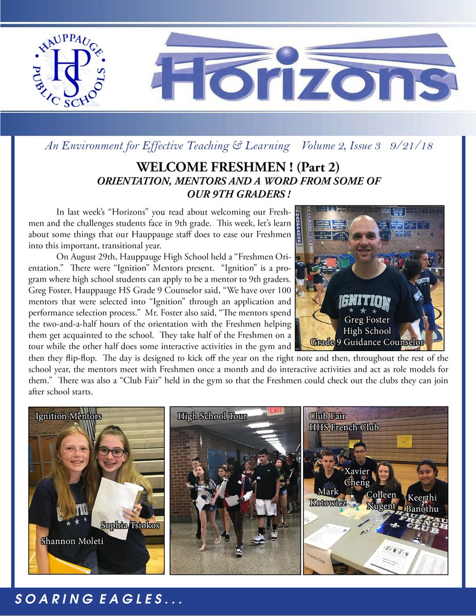 Hauppauge Schools on Twitter "Our newest issue of Hauppauge Public