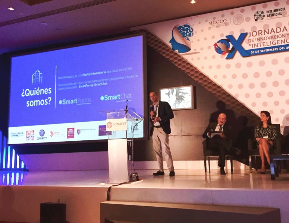 bluemessaging's tweet photo. Para @bluemessaging fue muy grato participar en la “10a Jornada Nacional de Innovación y Competitividad.” nuestro Director, Eduardo Farina compartió algunos de nuestros casos de éxito con inteligencia artificial.

¡Gracias por la invitación @Conacyt_MX! https://t.co/l1sA6BzgcA