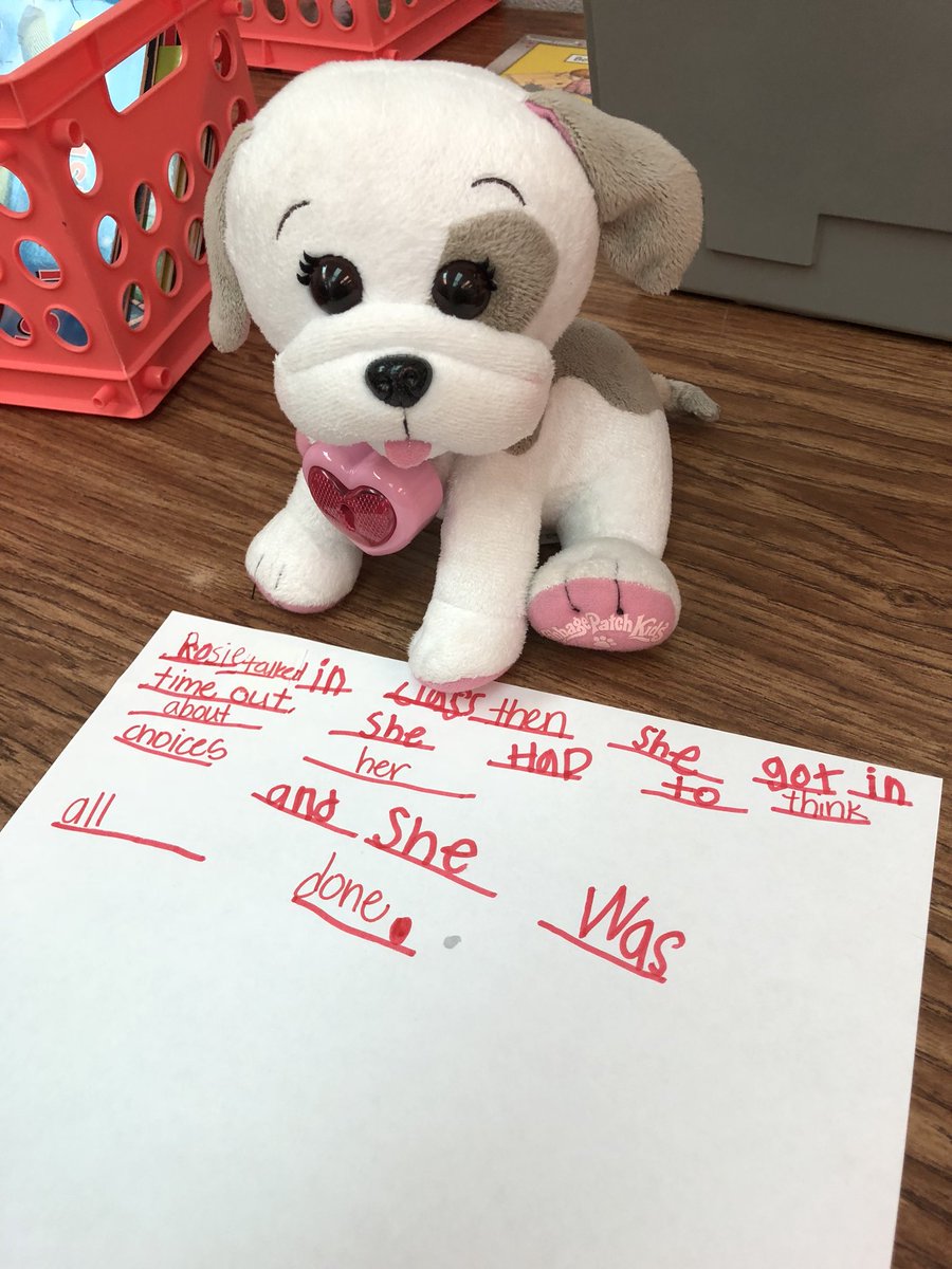 melsfredericks's tweet photo. Stuffed animal day + sharing the pen leads to amazing stories! ❤️ #readingrecovery #roamingaroundtheknown https://t.co/NN2u8Ct2F6