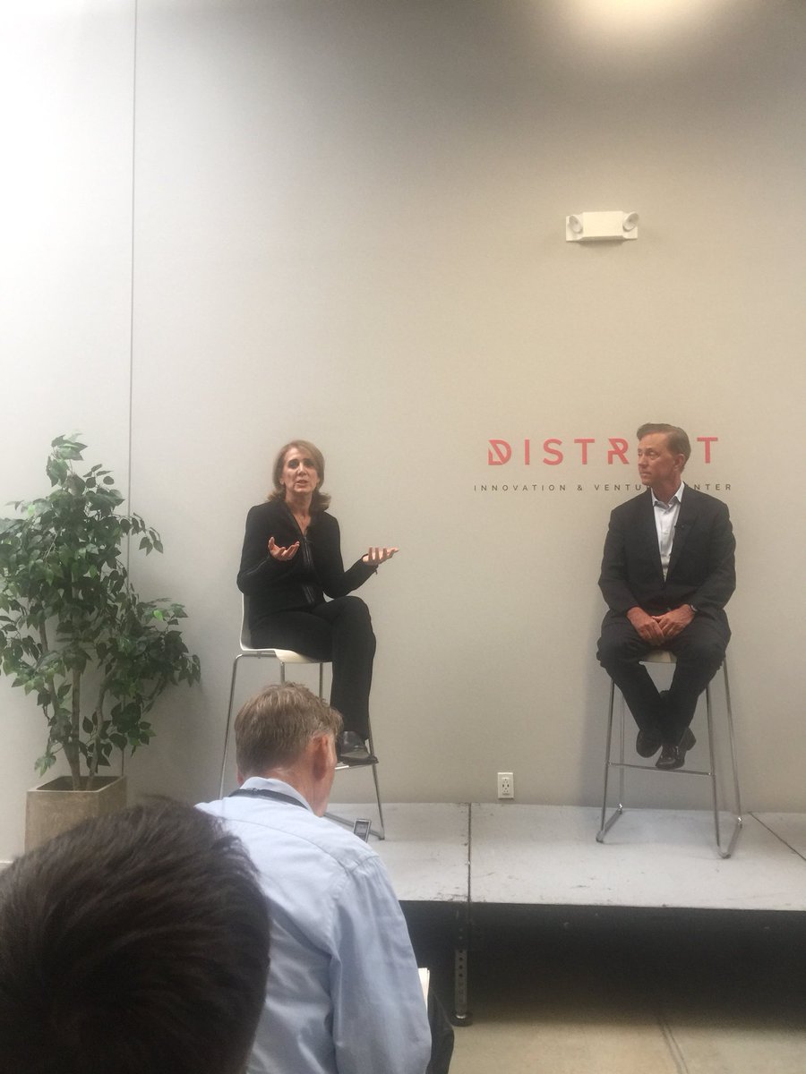 xborders's tweet image. Google CFO Ruth Porat talking tech in New Haven at District Innovation Campus.