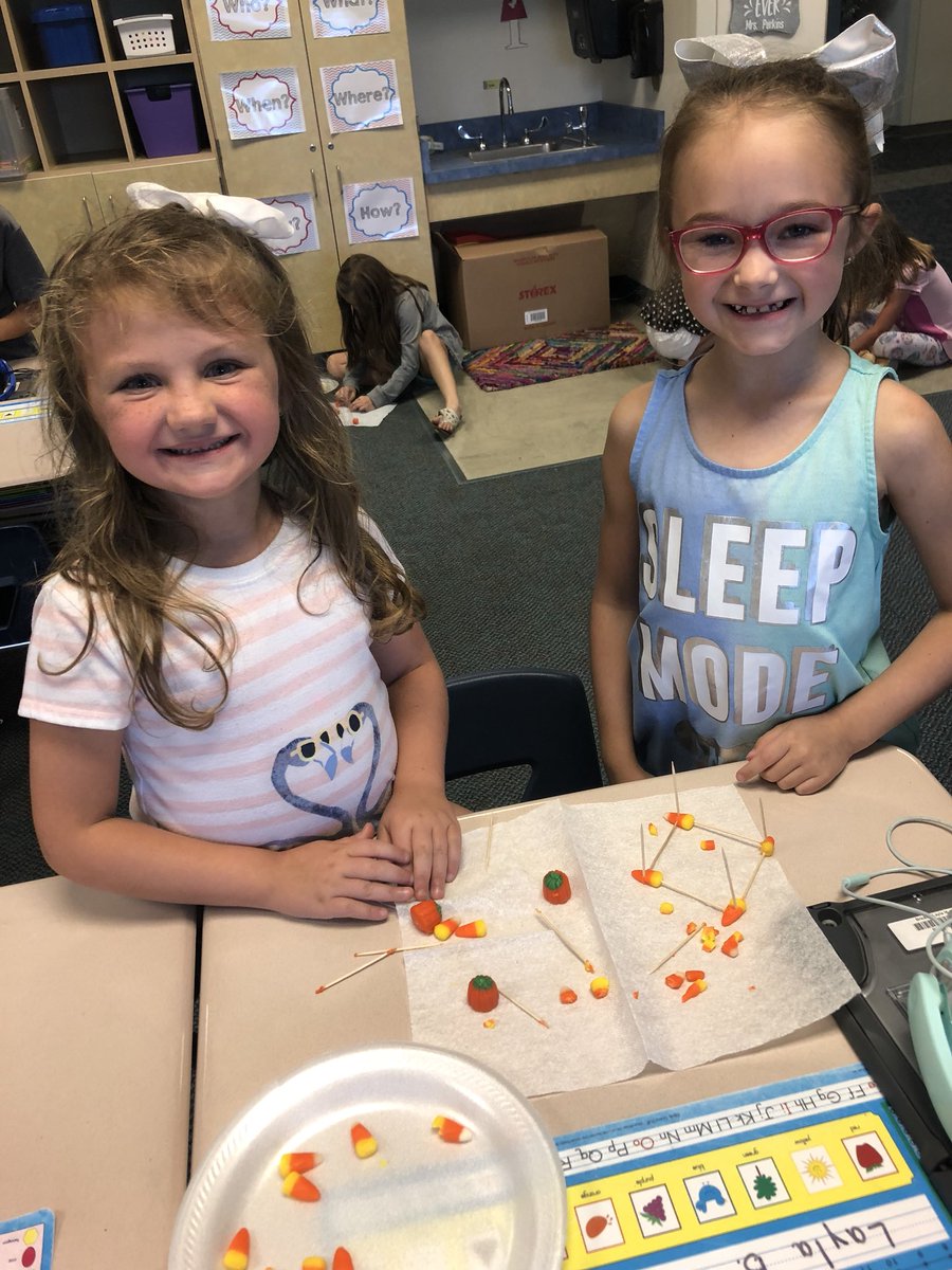 mrsperkins1st's tweet photo. PJ’s + candy corn STEM = perfect start to fall 🍂 #jbsrocks https://t.co/U5OUJYRqYW