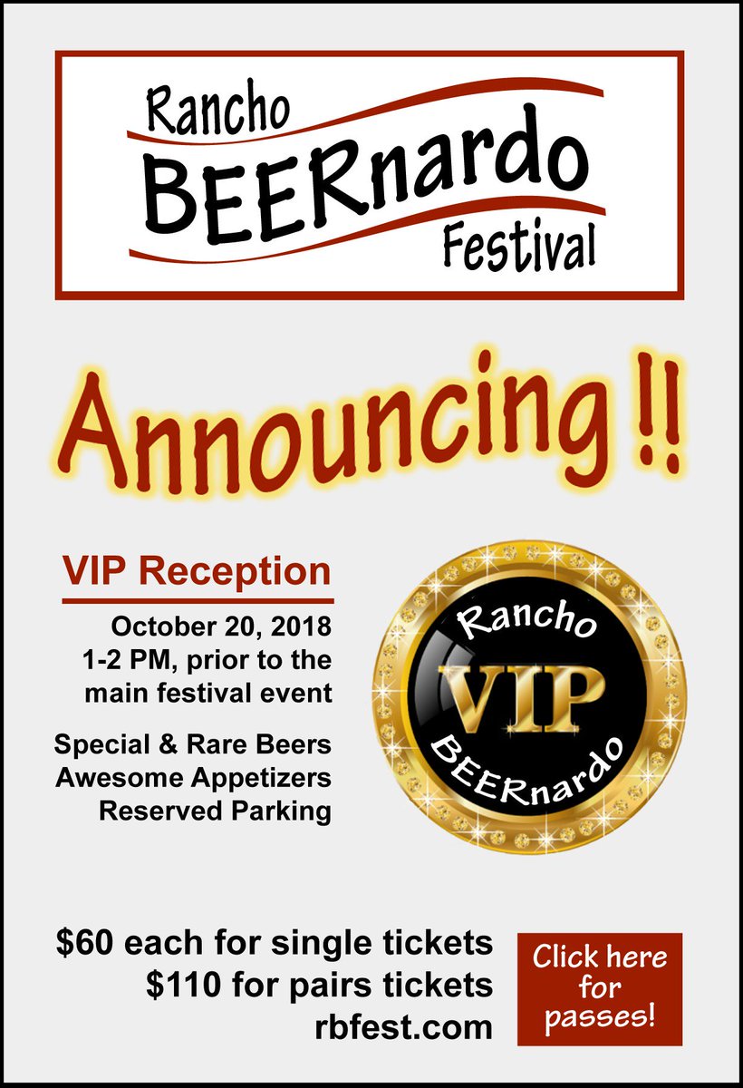 HURRY...Space is running out!

brownpapertickets.com/event/3505035 

#ranchobeernardo