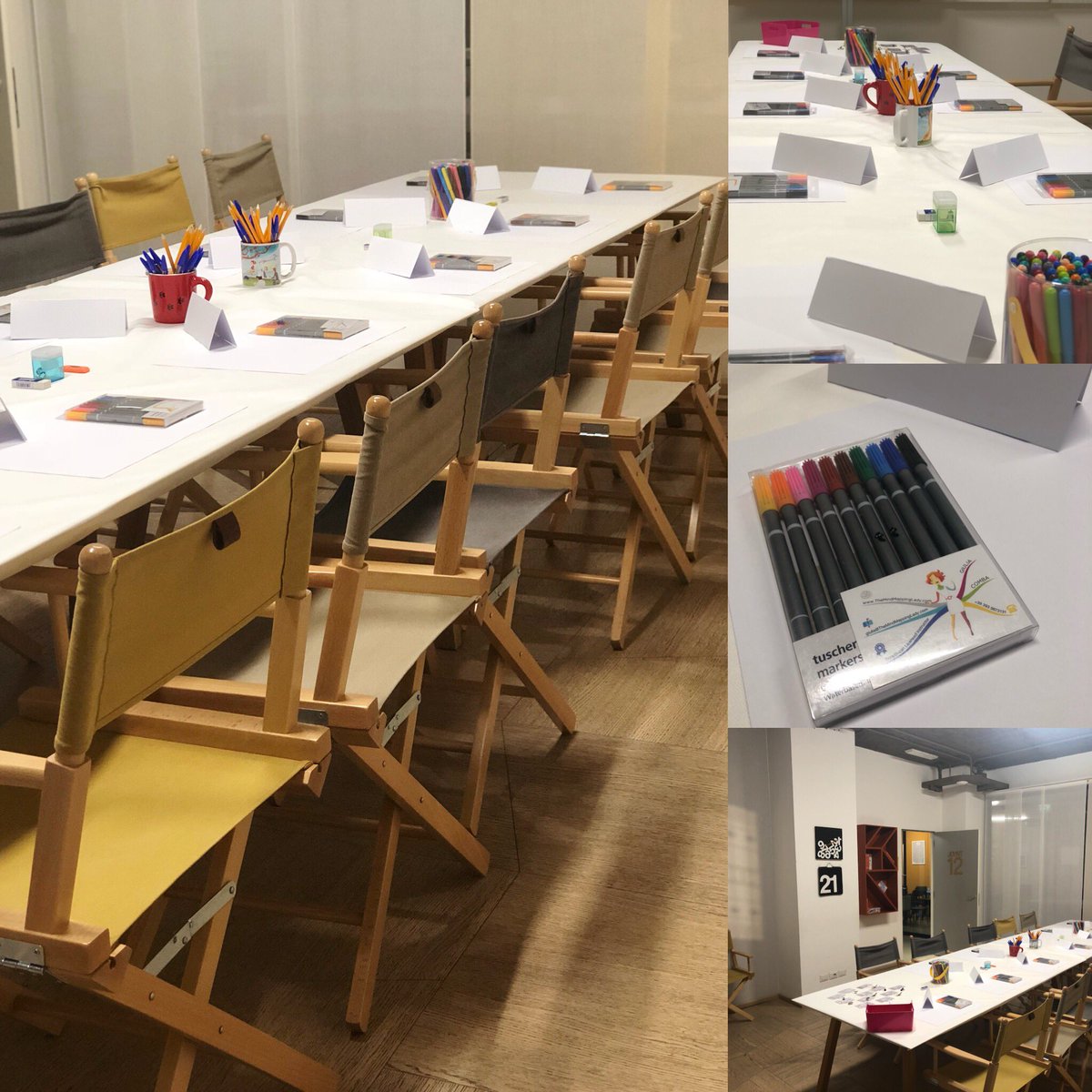 MindMappingLady's tweet photo. Everything ready for the #Official @Tony_Buzan #MindMapping #Practitioner @openmilano Tomorrow 12 new #WarriorsOfTheMind will be equipped for following the #GlobalMentalLteracy Mission! #TheMindMappingLady https://t.co/t0W5fLacfK
