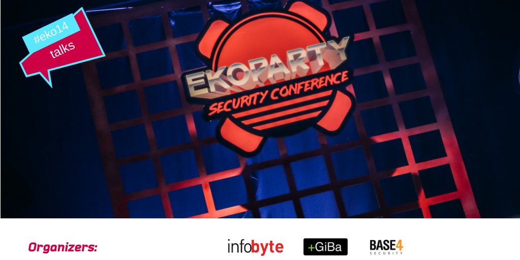 Cronograma de #eko14 📣
¡Enterate cuándo y dónde pasan las cosas! 👌🔥 
Te esperamos a partir del miércoles en Konex 🙌 
ekoparty.org/cronograma.php