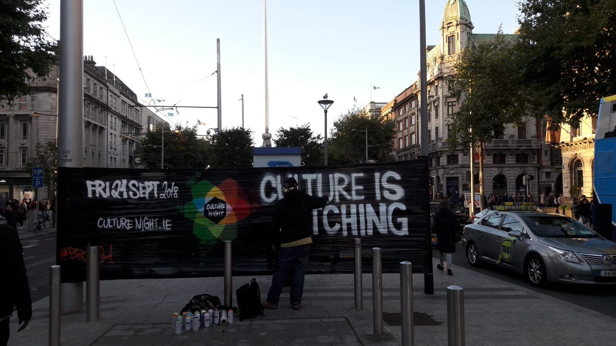 seamuswhite's tweet photo. Favourite night of the year in Dublin - happy Culture Night #CultureNight #CultureNight2018 #cultureiscatching https://t.co/8ldPnfXkL7