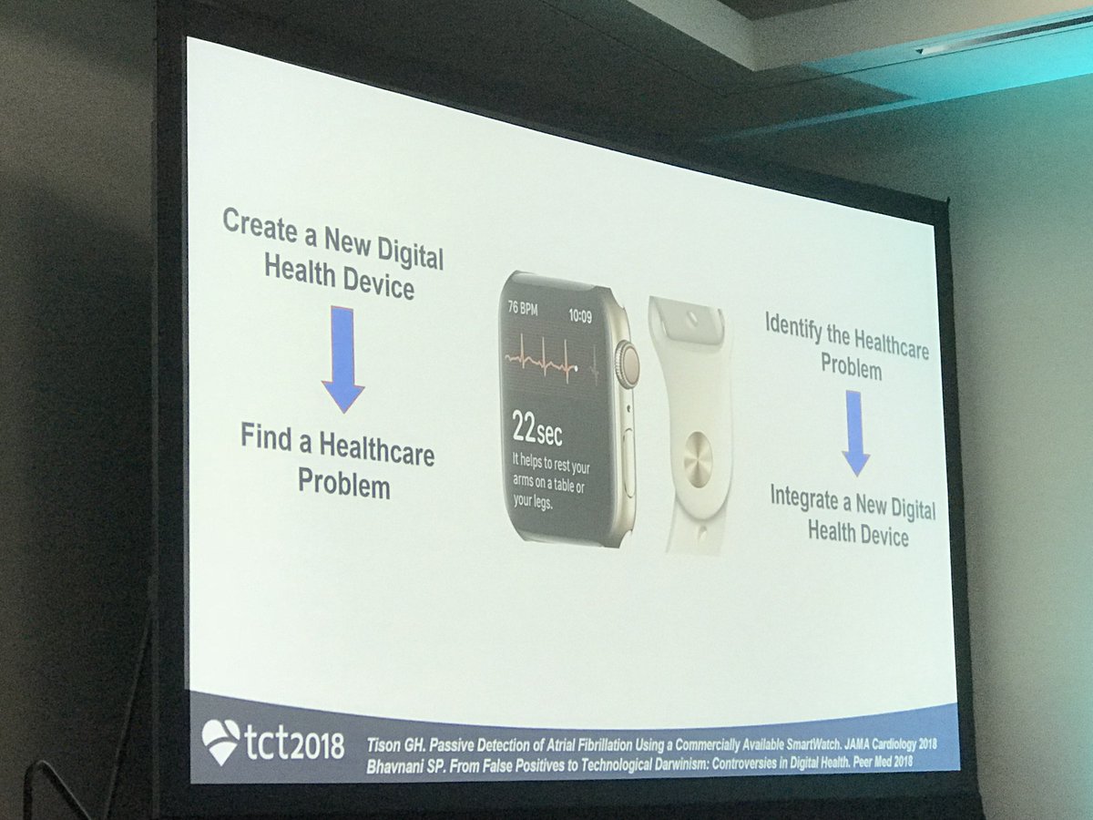 NishithChandra's tweet image. Apple Watch ECG: Hype or Hope #TCT2018 @mmamas1973 @mirvatalasnag @venkmurthy @EricTopol @drjohnm @ferdikiem @DrFerNunez @rajivxgulati #TCTConference @ajaykirtane