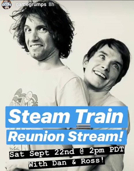 TheOddGentlemen's tweet photo. Yaaassss! And they’re playing King’s Quest. Can’t wait to see how our buds @GameGrumps &amp; @RubberNinja react to Cedric and some of the classic surprises in Chapter 5. #steamtrain https://t.co/helqoCq1Qy