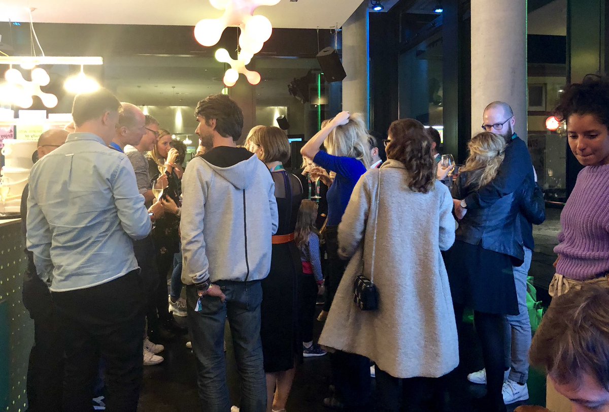 adders's tweet photo. The #next18 team are celebrating - they deserve it. A superb, challenging, uncomfortable, thought-provoking few days. #digitalfix #fixdigital https://t.co/lkJ98shNWB