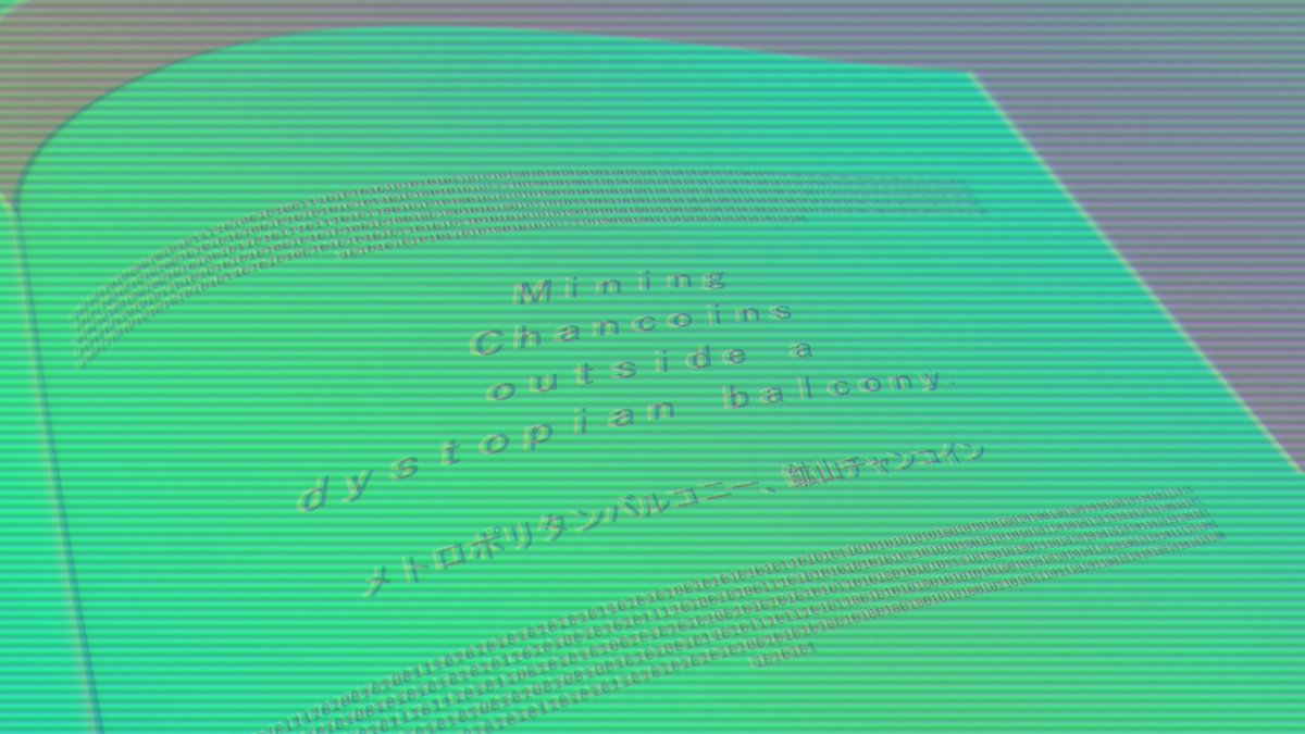 Cutlet_Bot's tweet photo. #bitcoin and #chancoin mentioned in a new #Cyberpunk and #vaporwave styled #book. Very cool! A fun read as well! on Amazon https://t.co/kiObmP9o7h #btc #ethereum #monero #altcoin #cryptocurrency #ico #blockchain #crypto #trading https://t.co/UVgW6u36wf