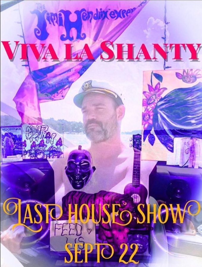 tthouftturtle's tweet photo. TOMORROW EVENING IS THE FINAL SHANTY SHOW. Get your ass down to the shanty this Saturday for legendary night of rock n roll! Joing @tvcolour , @SpectrumHues , Iconic Fuzz , and many others! P.s. Bring cash for TACOS (dm for address) https://t.co/RKDtWp7tZ1