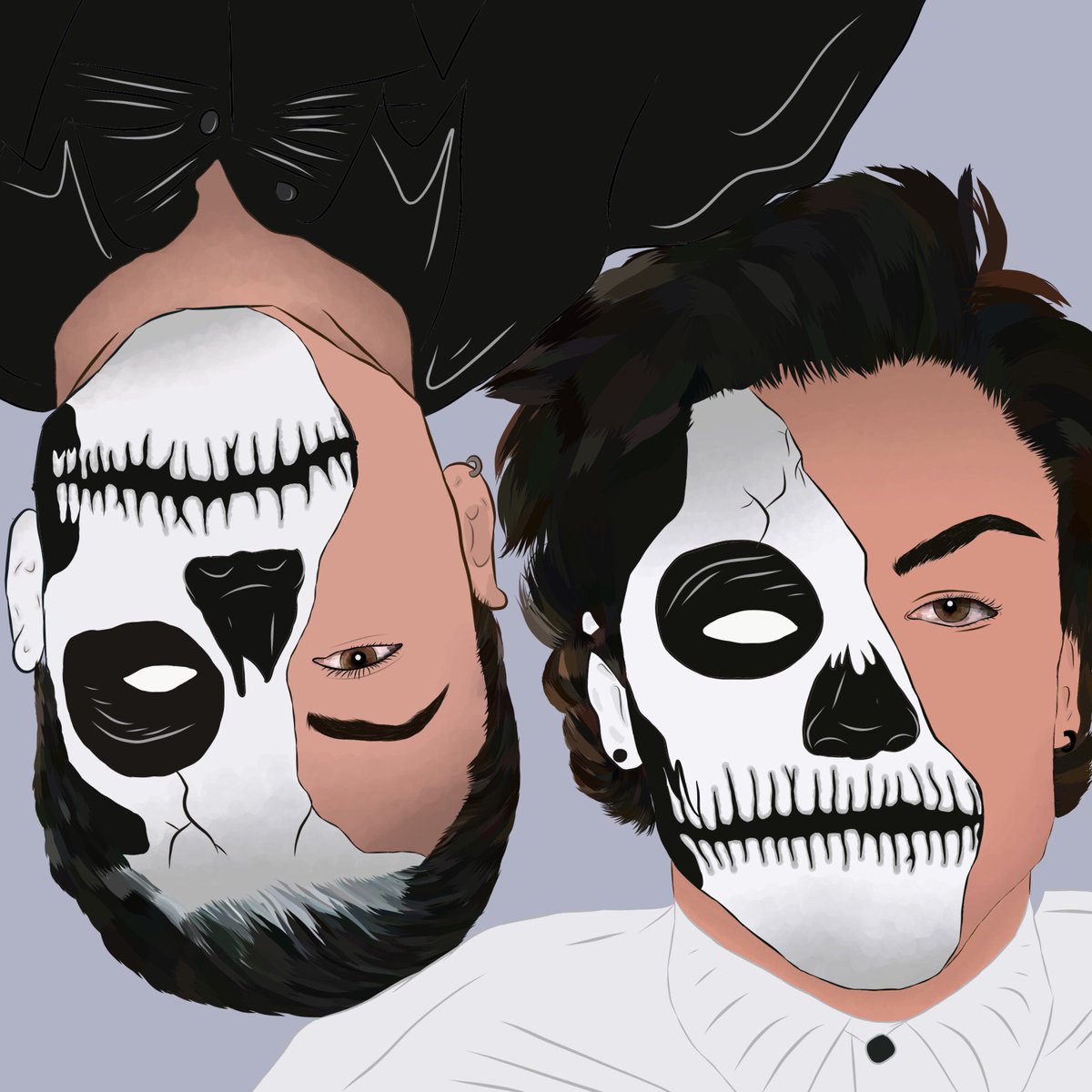 cheeesydolan's tweet photo. нalloween drawιng oғ @GraysonDolan and @EthanDolan "jυѕт вecaυѕe мy paтн ιѕ dιғғerenт doeѕn'т мean ι'м loѕт" https://t.co/8PtC9PKraK