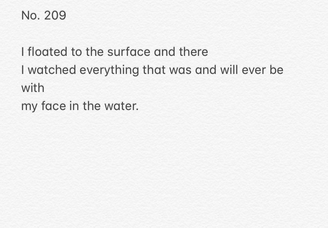 caitlin_oh's tweet photo. #liminalproject 209
poetry by @airtruck 

https://t.co/4lsBURKPU9 https://t.co/xpuW2z83qM