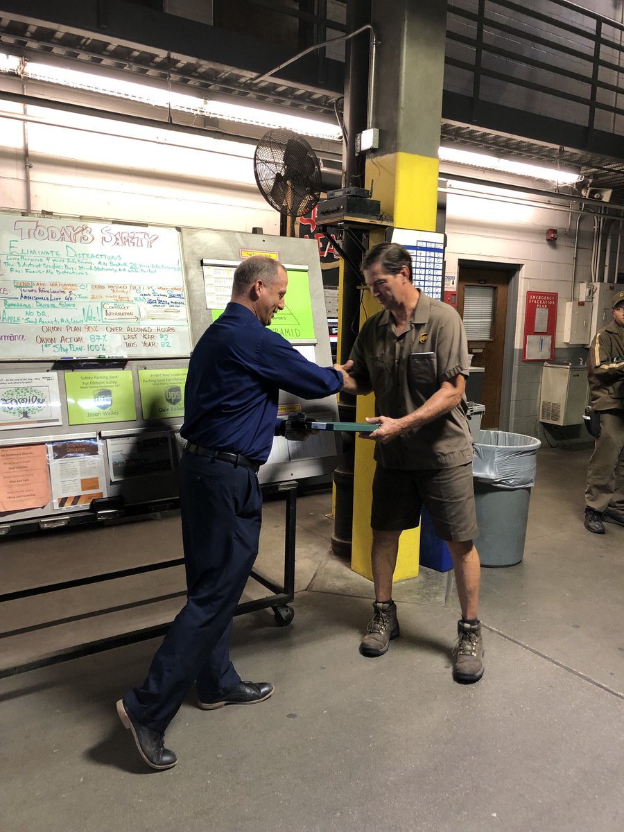 Mike Buskirk celebrating 30 years Of Safe driving!