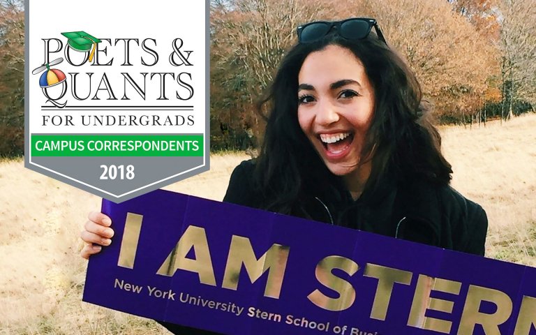 SternUC's tweet photo. Our @PoetsAndQuantsU Campus Correspondent Alex Grieco is back at it again, sharing reflections from three #Stern2018 graduates on their time at @NYUStern and what they're up to now: https://t.co/HHIgpchEVM https://t.co/3cOXwAaxWu