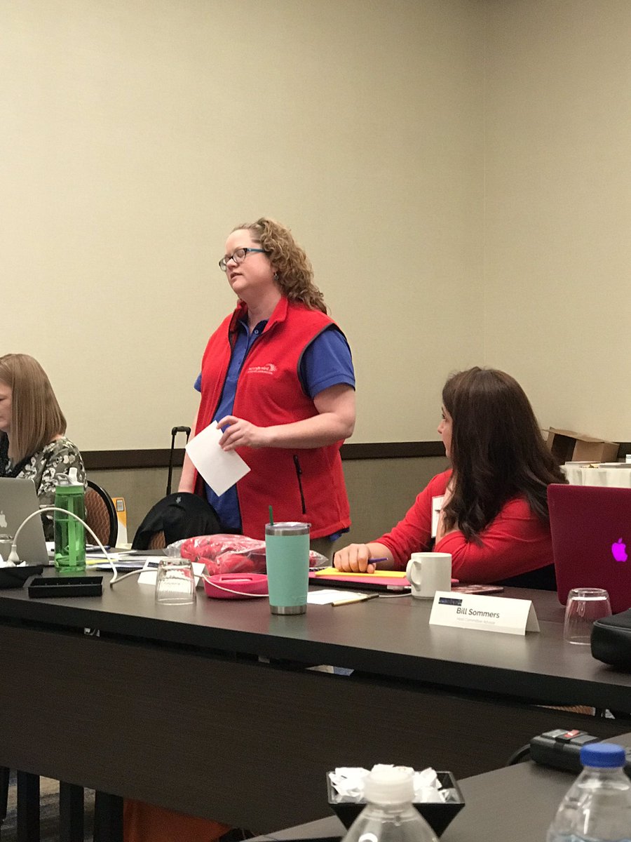 lezleylewis's tweet image. The Red Vest Ceremony for the December national Learning Forward conference #hostcommittee #gaylord #LearnFwd18