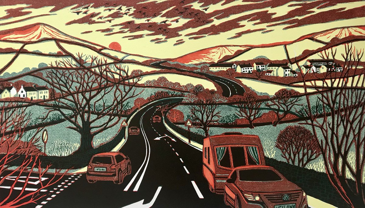 gailbrodholt's tweet photo. Happy to say that ‘A Winter’s Tale’ is part of the National Original Print Exhibition - it’s on until 30 Sept at @BanksideGallery. Open every day, free entry - lots of wonderful prints to see! https://t.co/gUmpfVPqxg