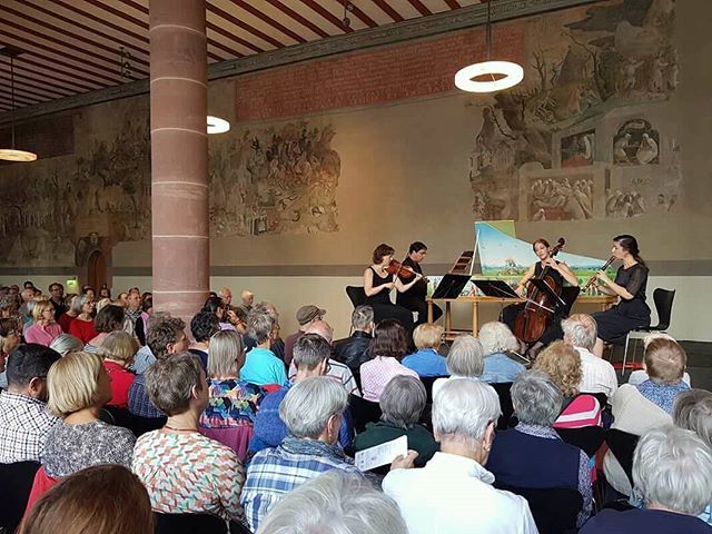 newcollegium's tweet photo. Nice souvenir of one of our concerts last month in Frankfurt! #klangimkloster
#baroqueconcert #earlymusic #oudemuziek #altemusik (Photo credit: @allegra.agentur.mannheim) https://t.co/r3QXvyJmzO https://t.co/d3Z3mFmtSu