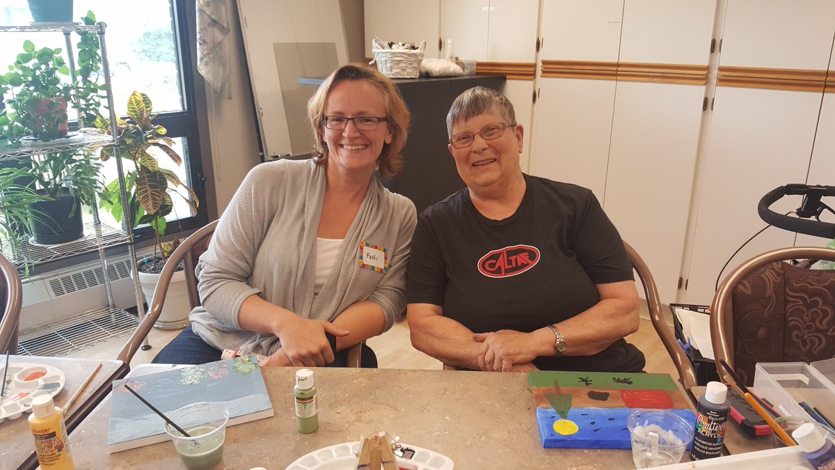 telscosecurity's tweet photo. Thank you to the Greater Edmonton Foundation for welcoming our volunteer groups and for the wonderful work you do in our community. We had a great time making sundaes, painting and visiting with the residents at Meadowlark Place. https://t.co/UFVvLhI1nk