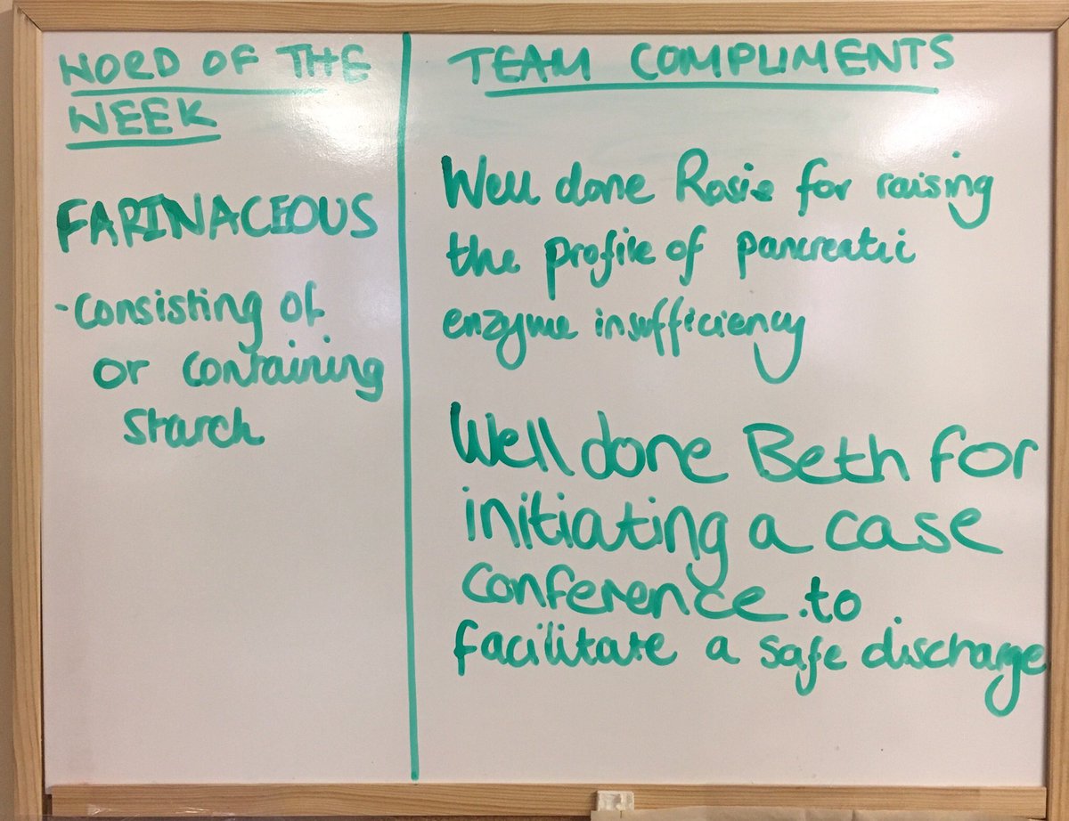 Boosting team moral and our vocabulary range on this Friday afternoon in the Dietetic office! #learningtogether #supportingeachother #wordoftheweek <a href="/NUHDietetics/">NottmDietetics 🏳️‍🌈</a>
